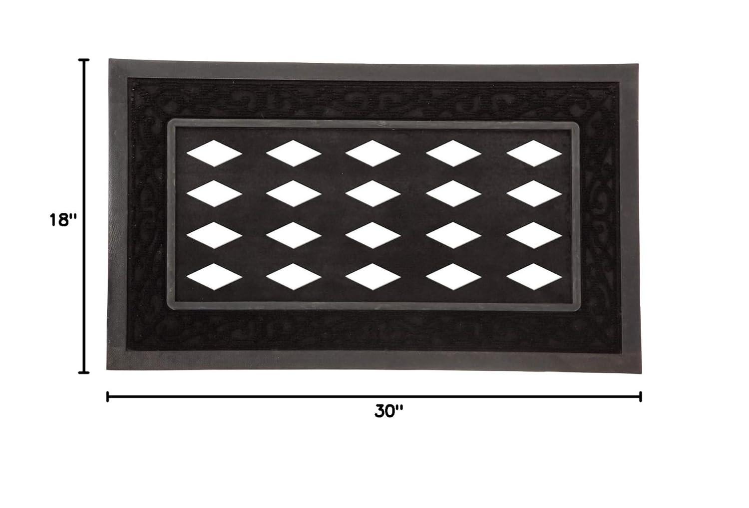 Evergreen Enterprises, Inc Sassafras Fall Holiday Set of 5 20"x10" Door Mats with Rubber Display Frame, Collection #2