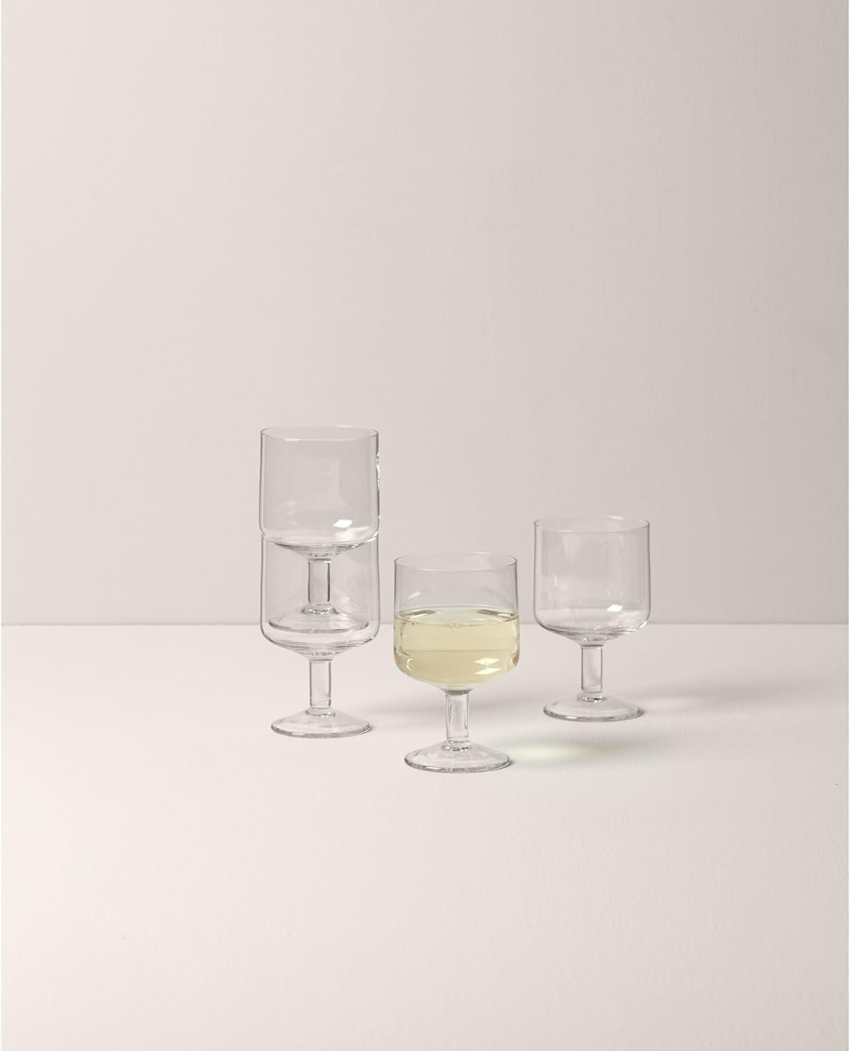 Lenox Tuscany Classic Stackable Wine Glass Set of 4