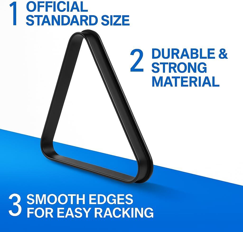 Hathaway Games Pool Table Billiard Ball Triangle Rack