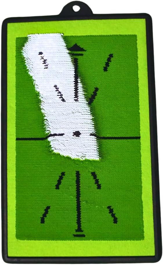 Birdie Bath Birdie Golf: Birdie Mat - Pro Premium Swing Training Mat, Analyze Swing Path & Ball Impact, Portable, Indoor & Outdoor, 19.25x12.3" Sports Accessory