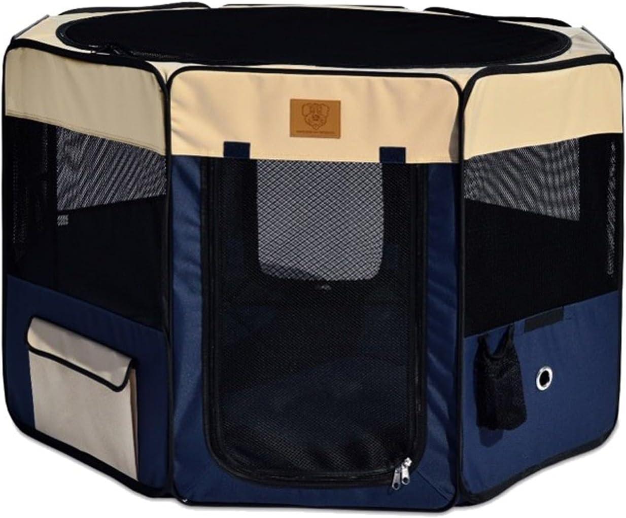Precision Pet Products 8 Panel Fabric Exercise Pen With Door