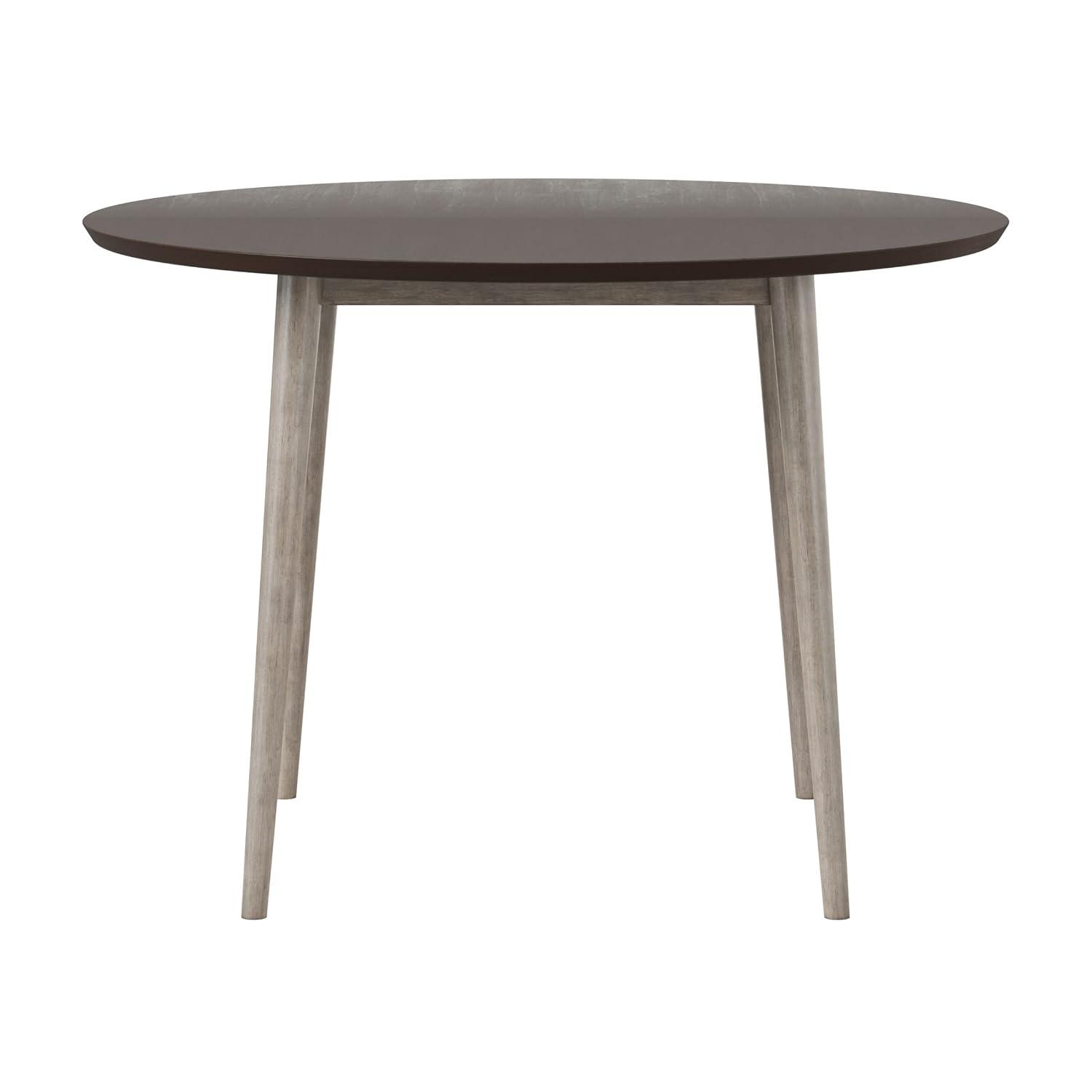 Hillsdale Furniture Emerson Wood Dining Bench Top in Gray Sheesham