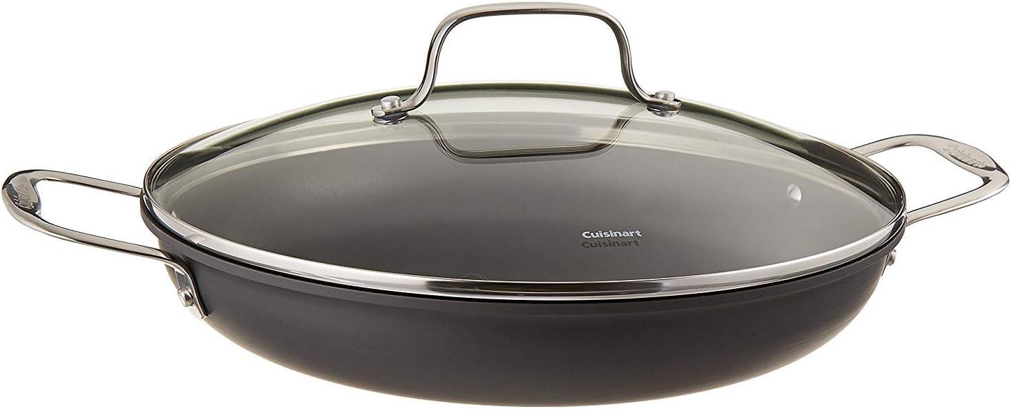 12" Hard Anodized Non-Stick Everyday Pan with Lid