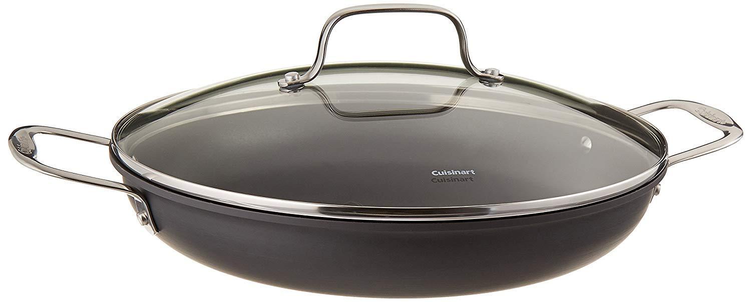 Cuisinart 12" Non-Stick Frying Pan With Lid