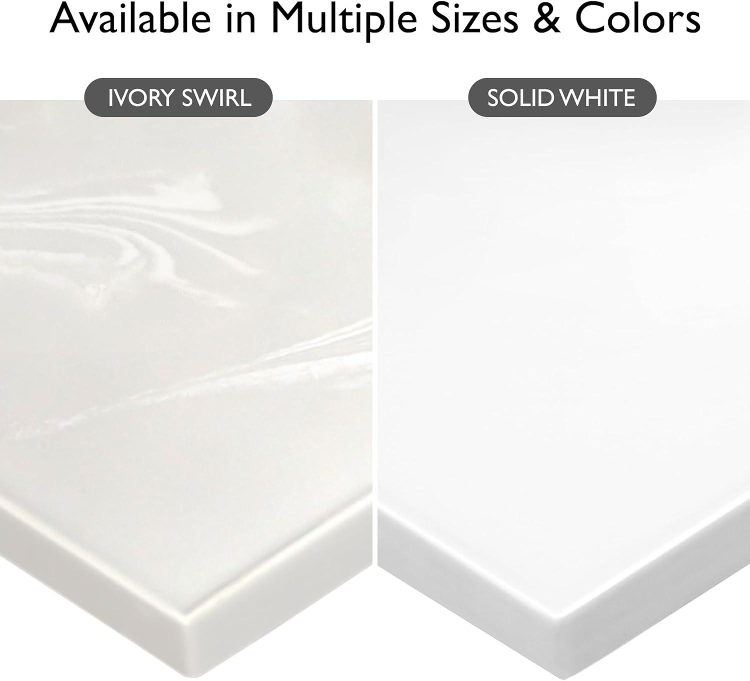 Design House Camilla II Vanity Top with Single Sink and Backsplash