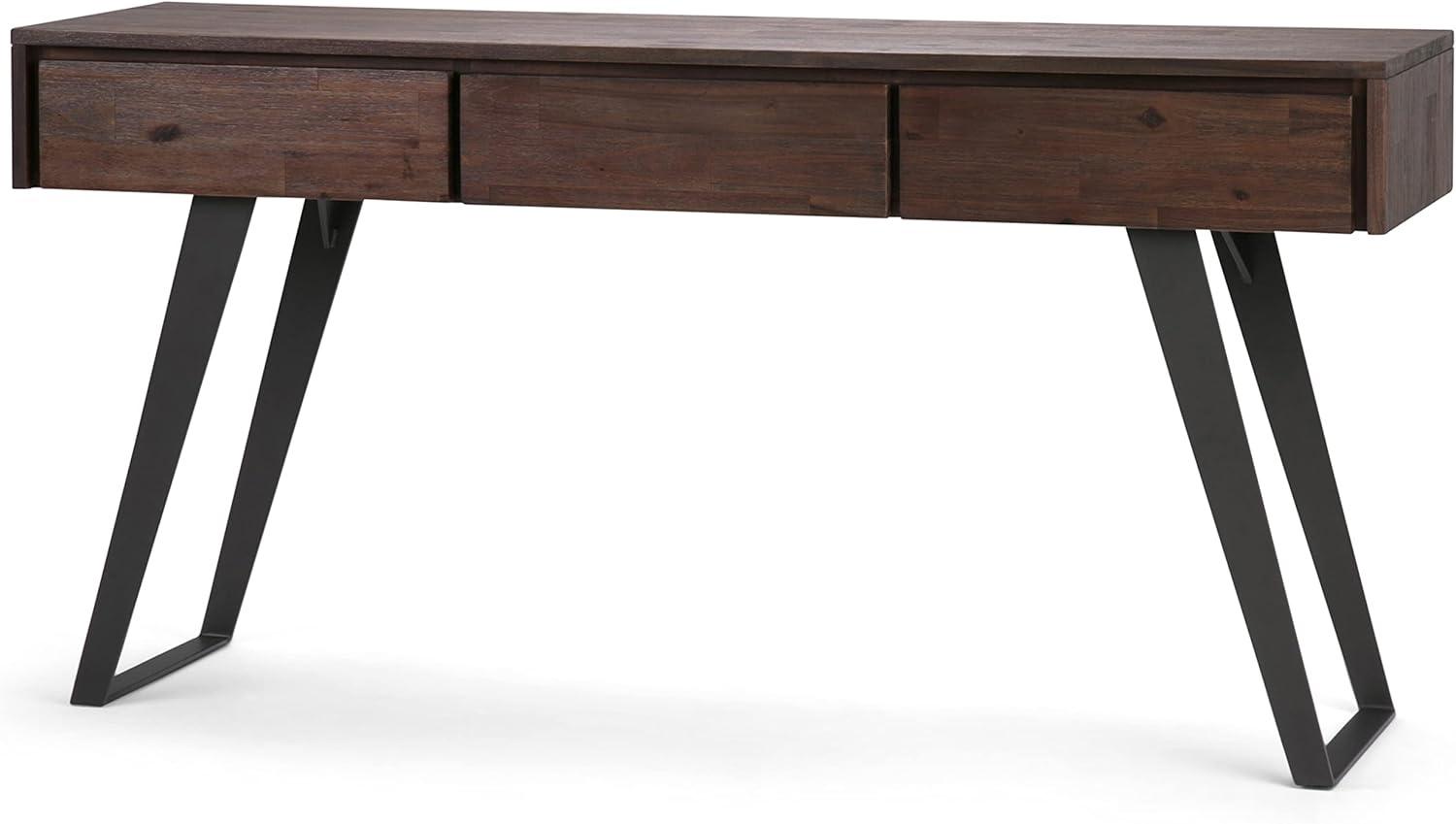Lowry 60'' Solid Wood Top Console Table