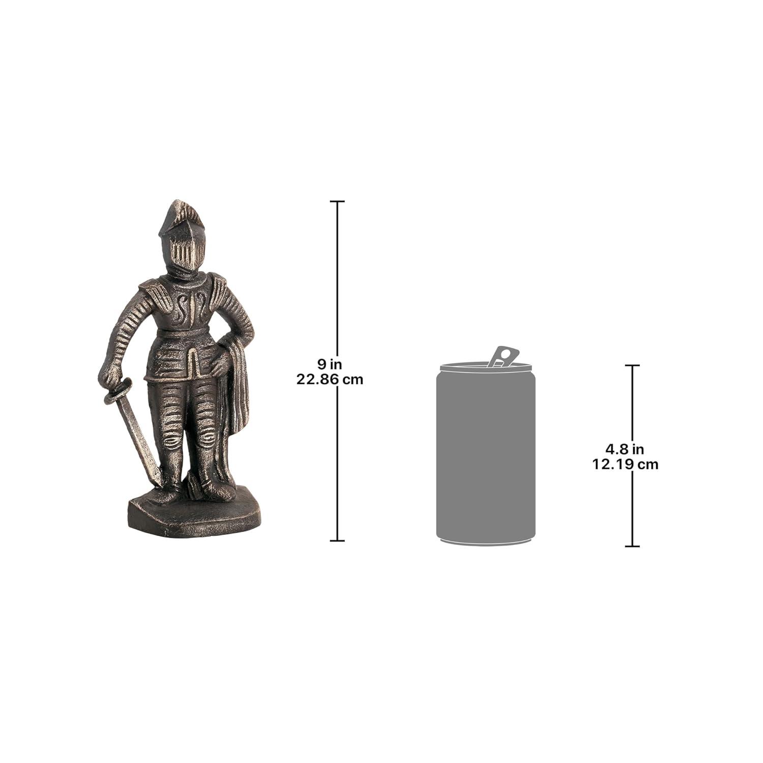 Design Toscano Medieval Knight Iron Bookends