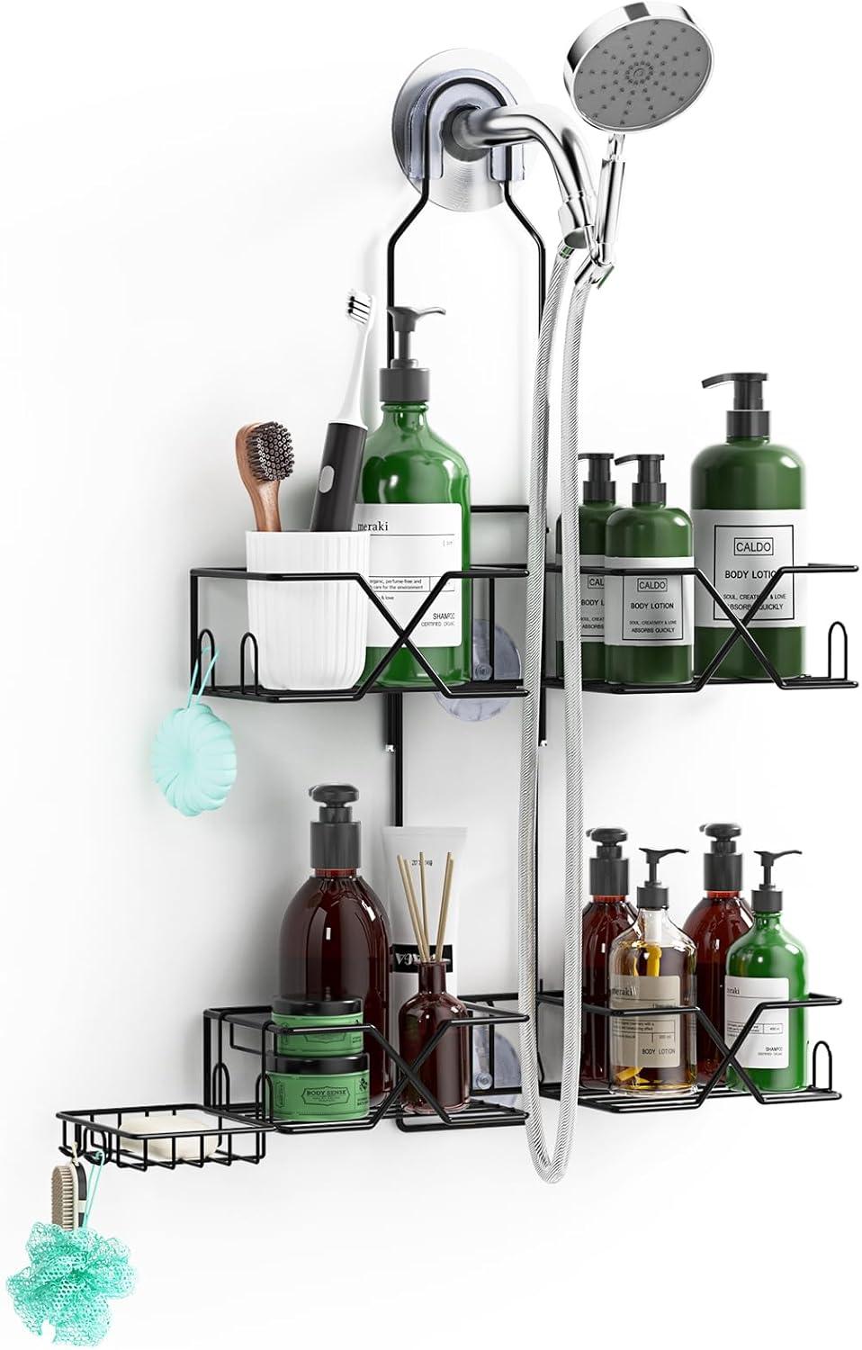 Upgraded Hanging Shower Caddy