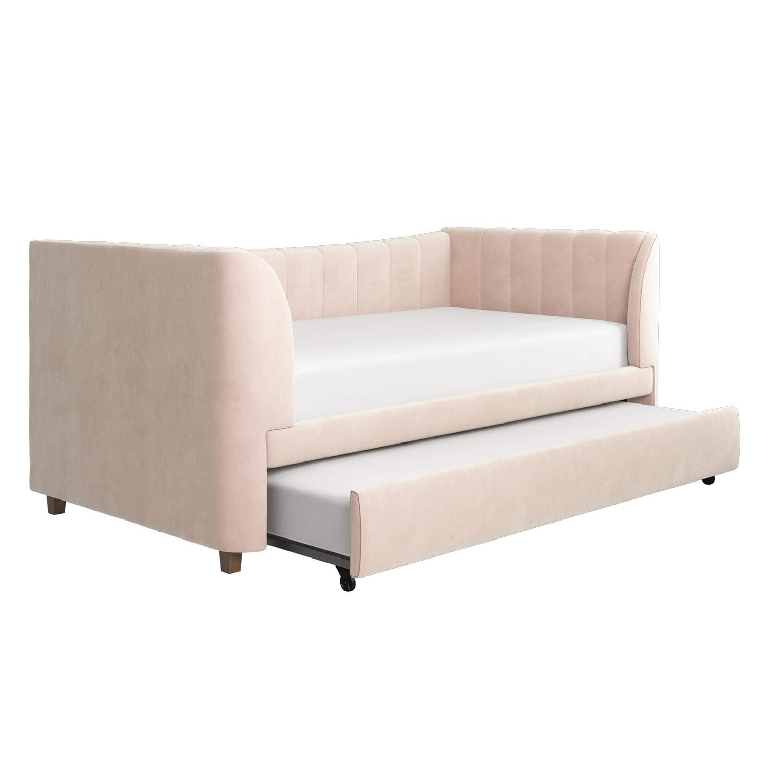 Valentina Twin Upholstered Daybed with Trundle