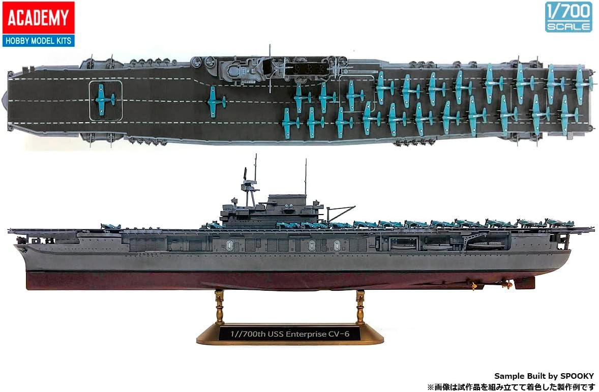 ACADEMY Models USS Enterprise CV-6 Battle Midway 1/700, Model Kits
