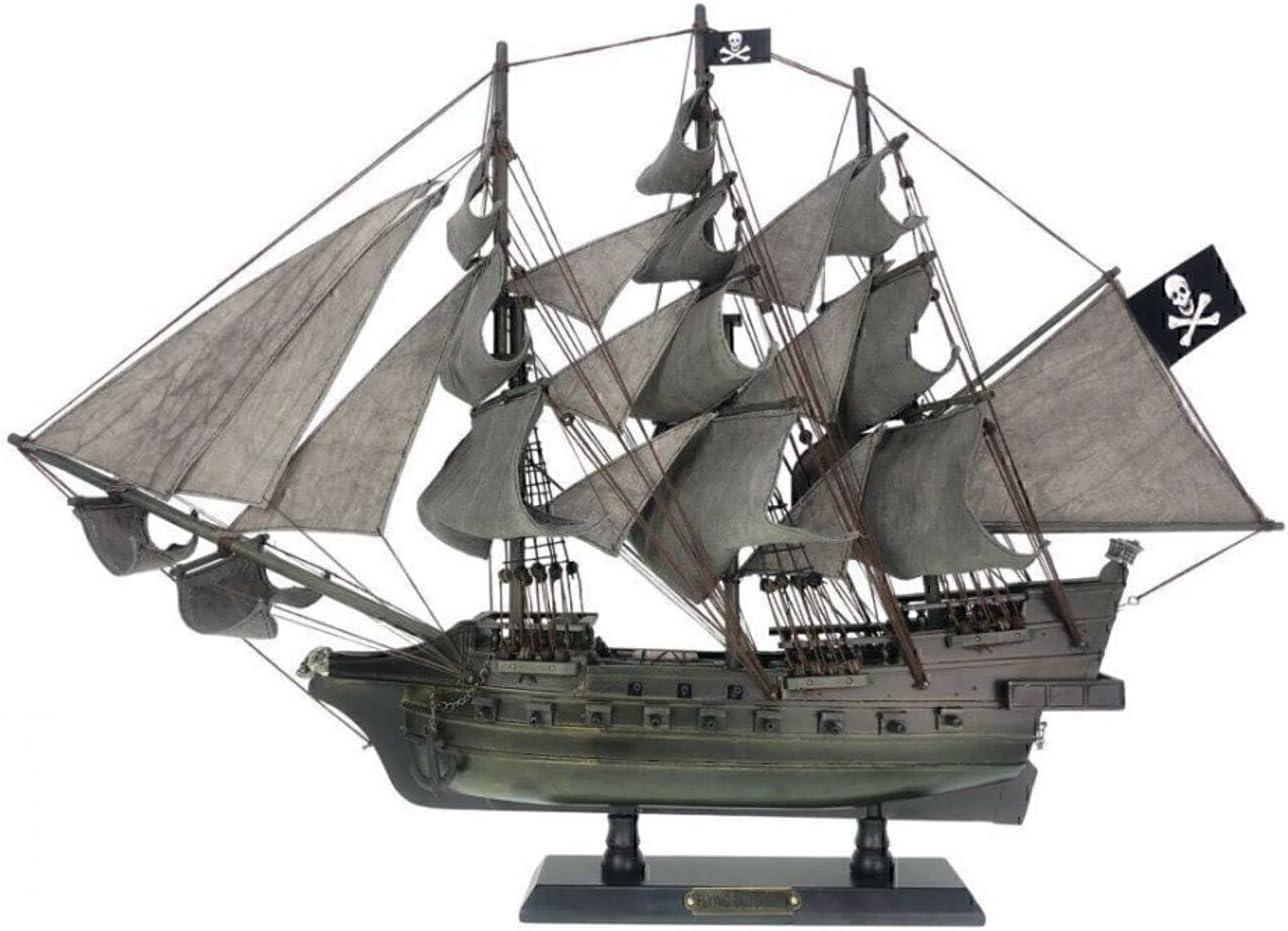 Wooden Flying Dutchman Limited Model Pirate Ship - 26 in.