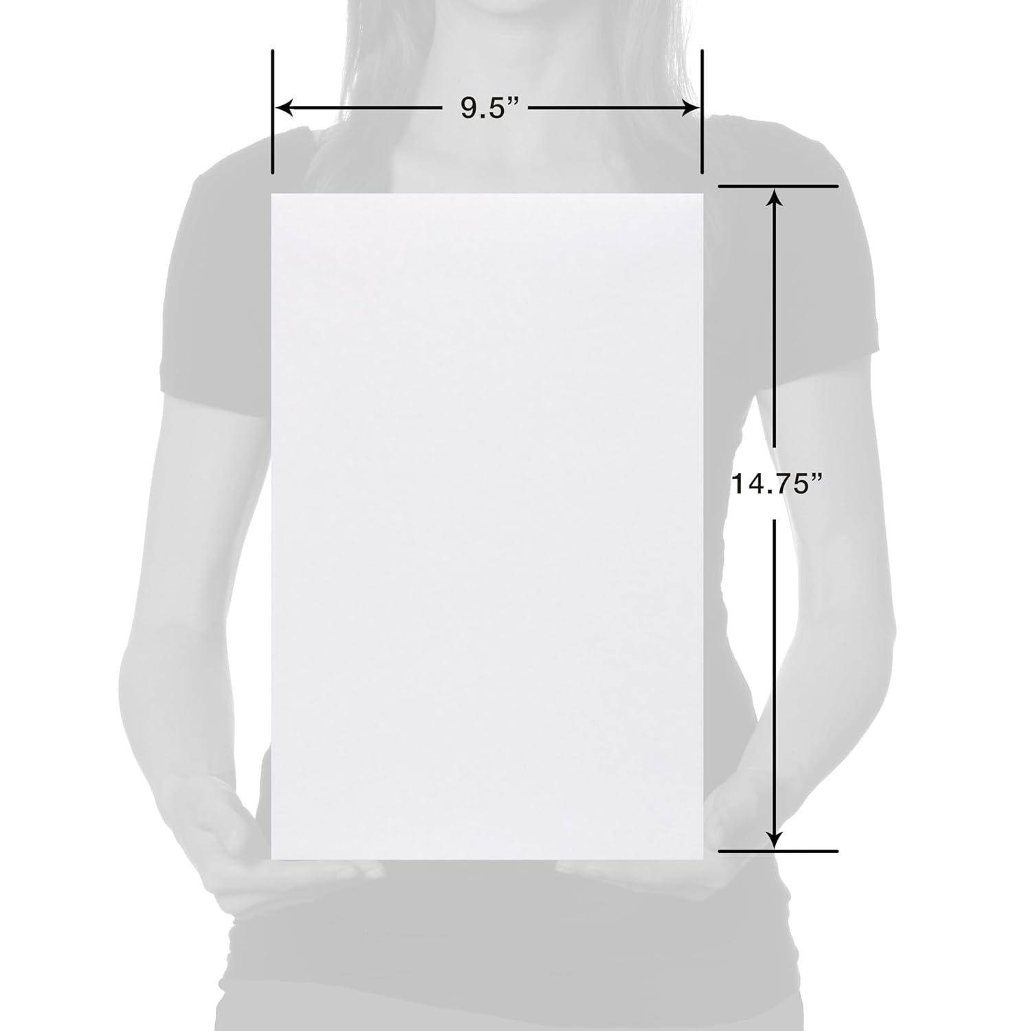 American Greetings White Gift Boxes with Lids for Christmas and All Holidays (5 Boxes, 3 Medium, 2 Large)