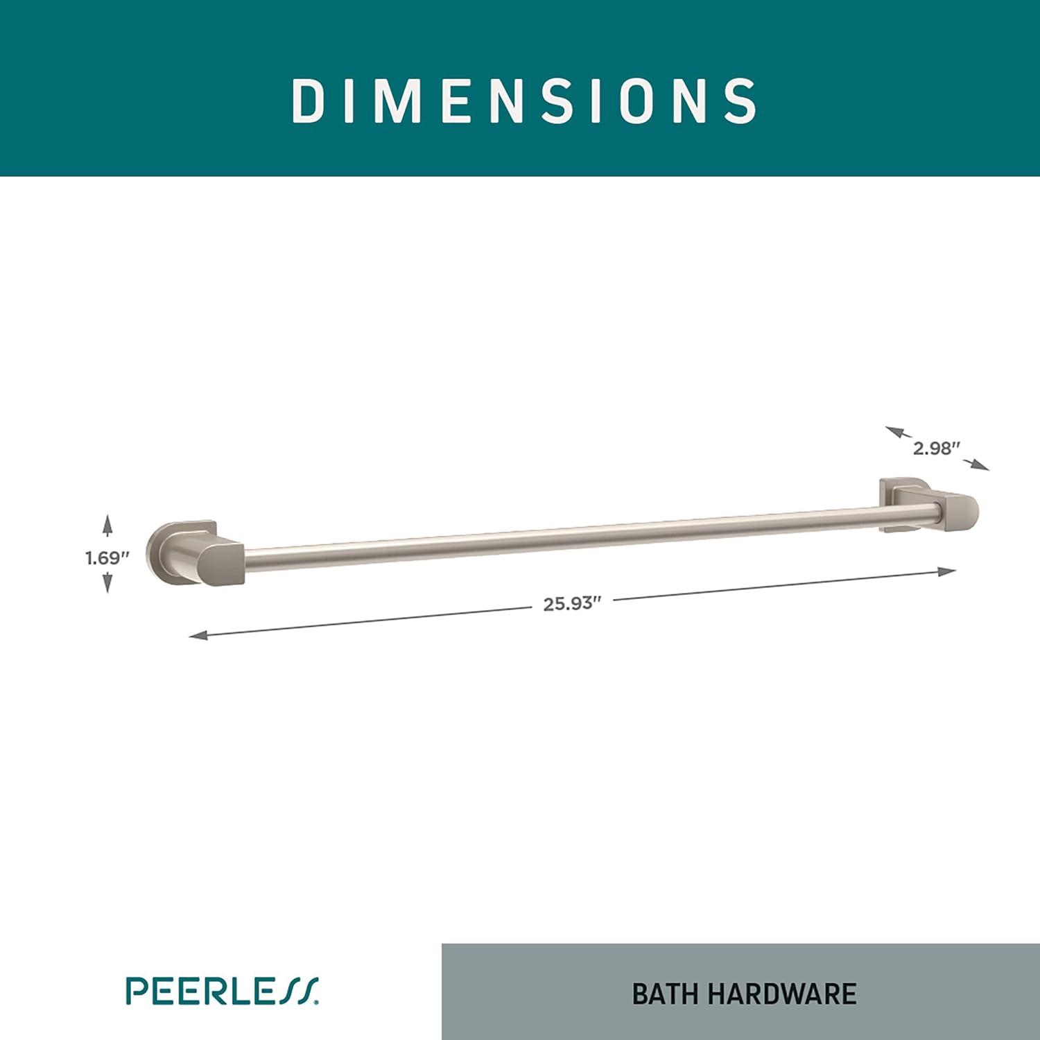 Peerless Faucets Xander 1 Wall Towel Bar PA619-24BN