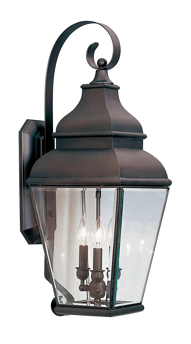 Livex Lighting Exeter 3 - Light Wall Light in  Bronze