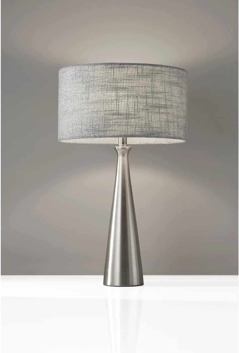 Adesso 1517-22 Linda 21.5" Table Lamp, Steel, Smart Outlet Compatible