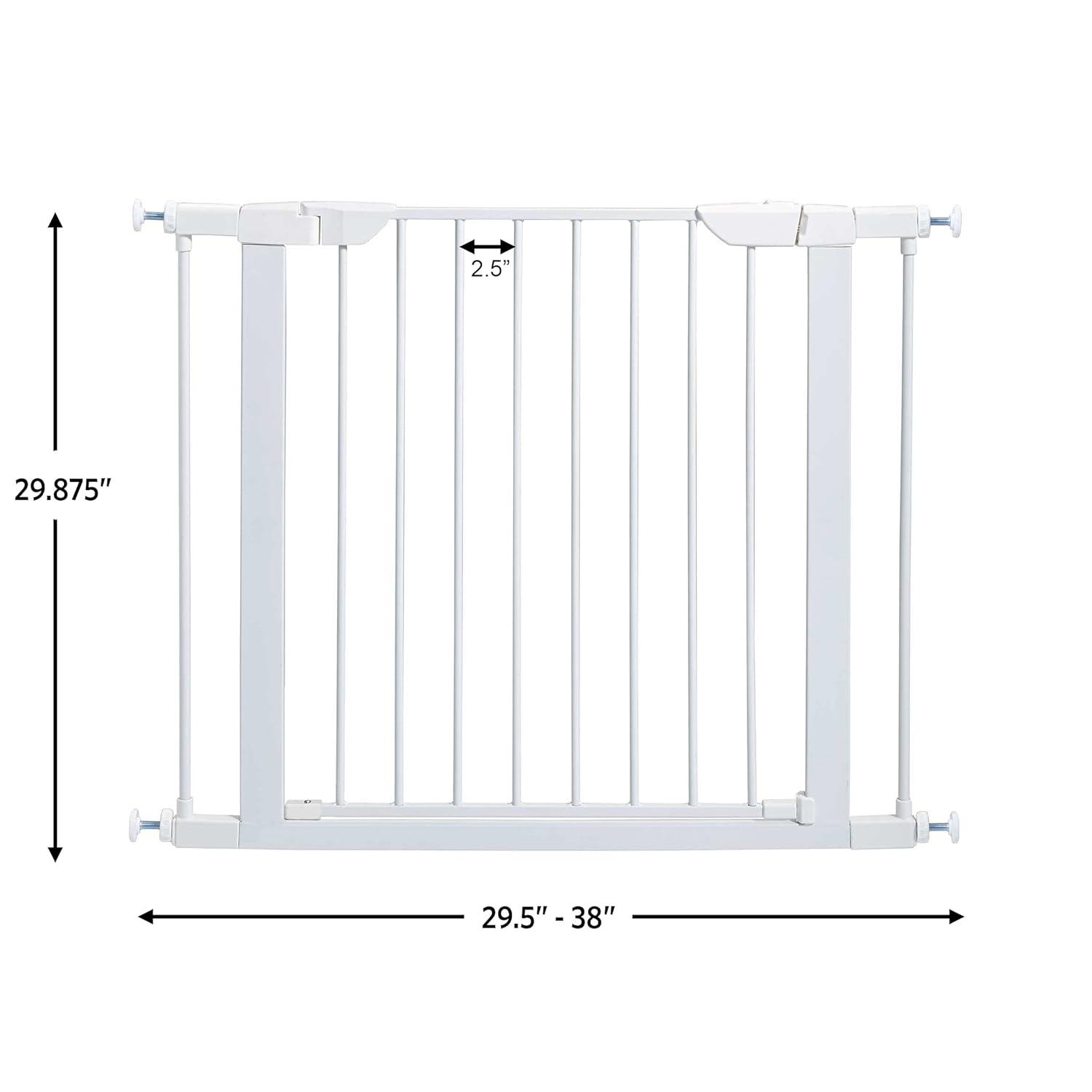 Midwest Homes For Pets MidWest Homes for Pets Steel Pressure Mounted Pet Gate