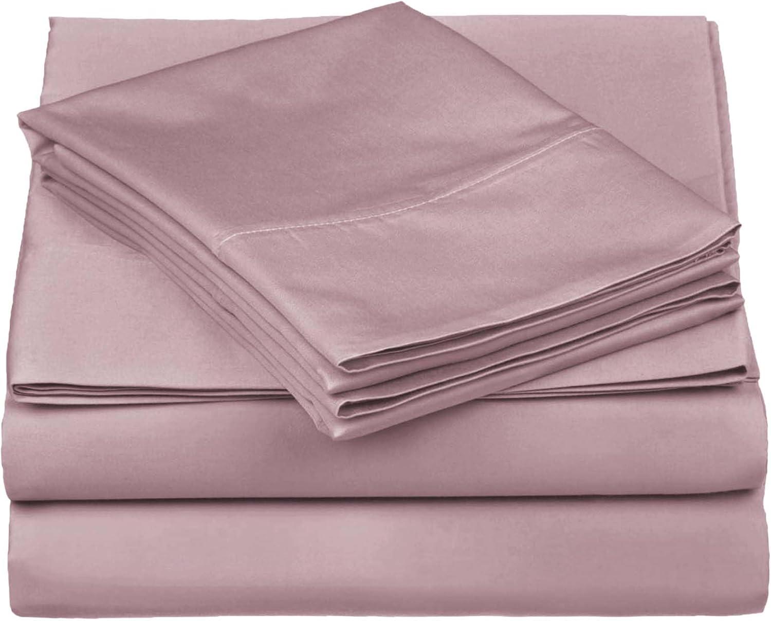 Superior 530 Thread Count Egyptian Cotton Sheet Set, Queen, Lavender (4 Pieces}