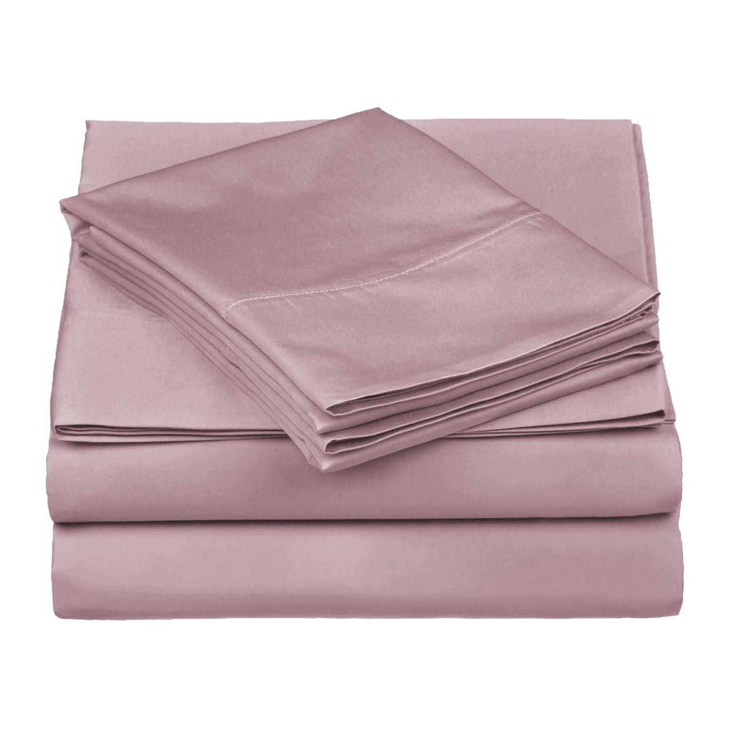 Superior 530 Thread Count Egyptian Cotton Sheet Set, Queen, Lavender (4 Pieces}
