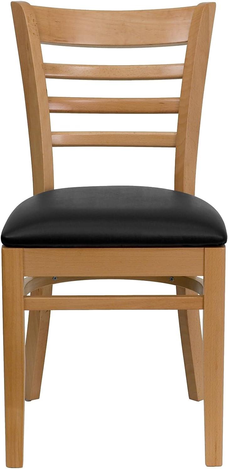 Red Barrel Studio® Ladder Back Wooden Restaurant Chair