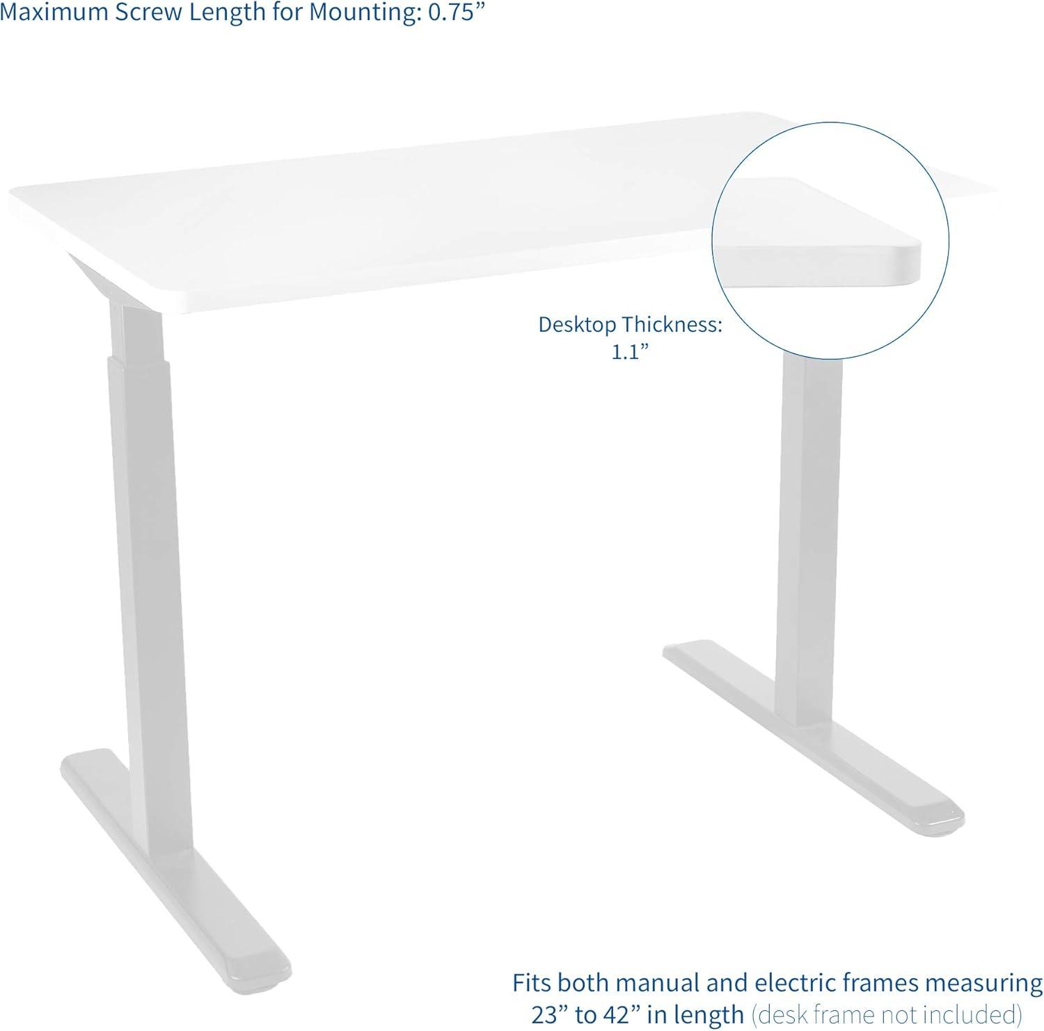 Universal Table Top for Sit to Stand Desk Frames