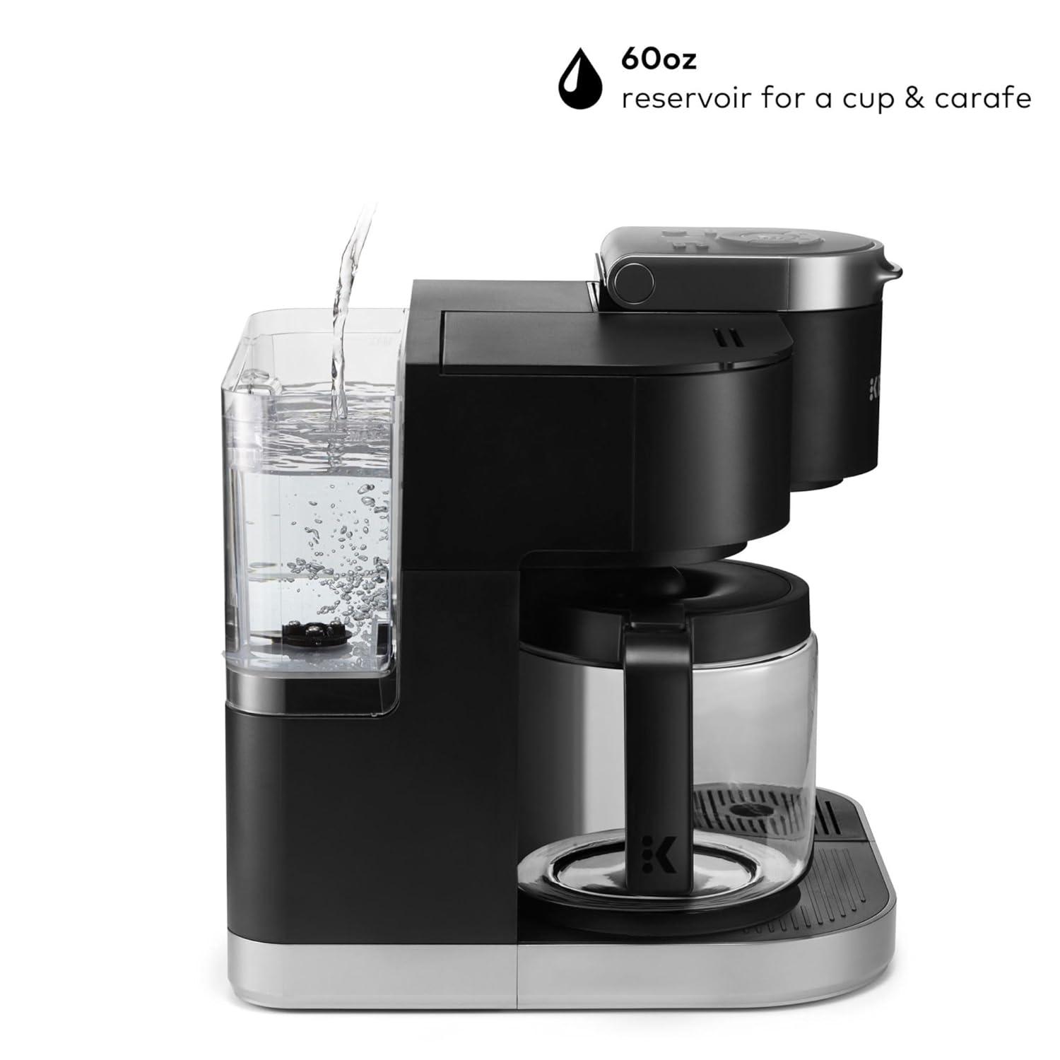 Keurig K-Duo Coffee Maker, with Single-Serve K-Cup Pod, and 12 Cup Carafe Brewer