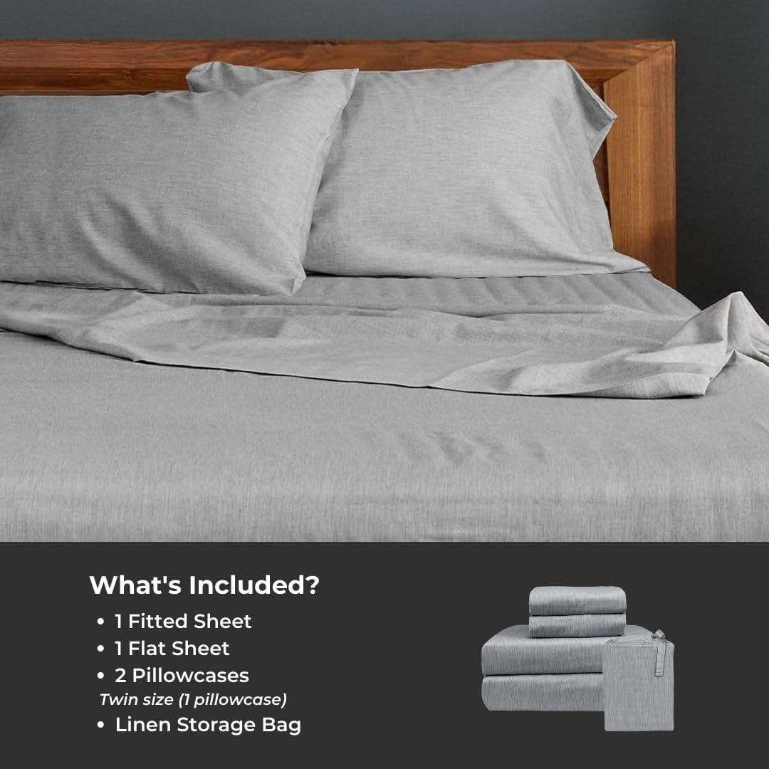 Melange Viscose From Bamboo Cotton Bed Sheets