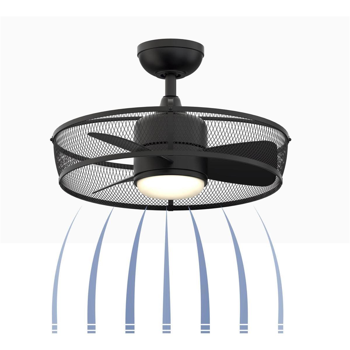 Fanimation Henry 20 Black Indoor/Outdoor Ceiling Fan