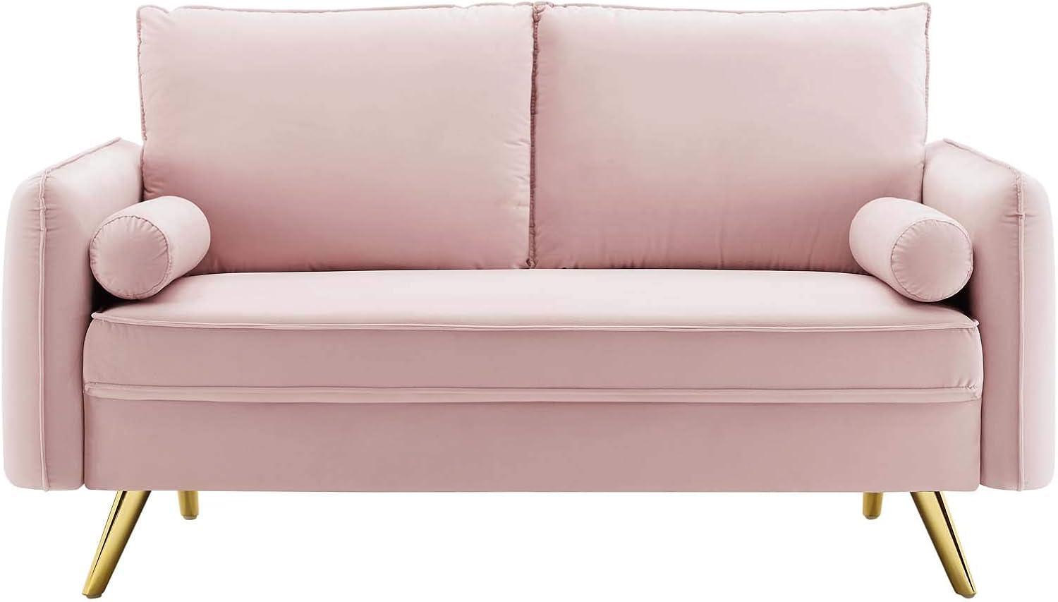 Revive Performance Velvet Loveseat