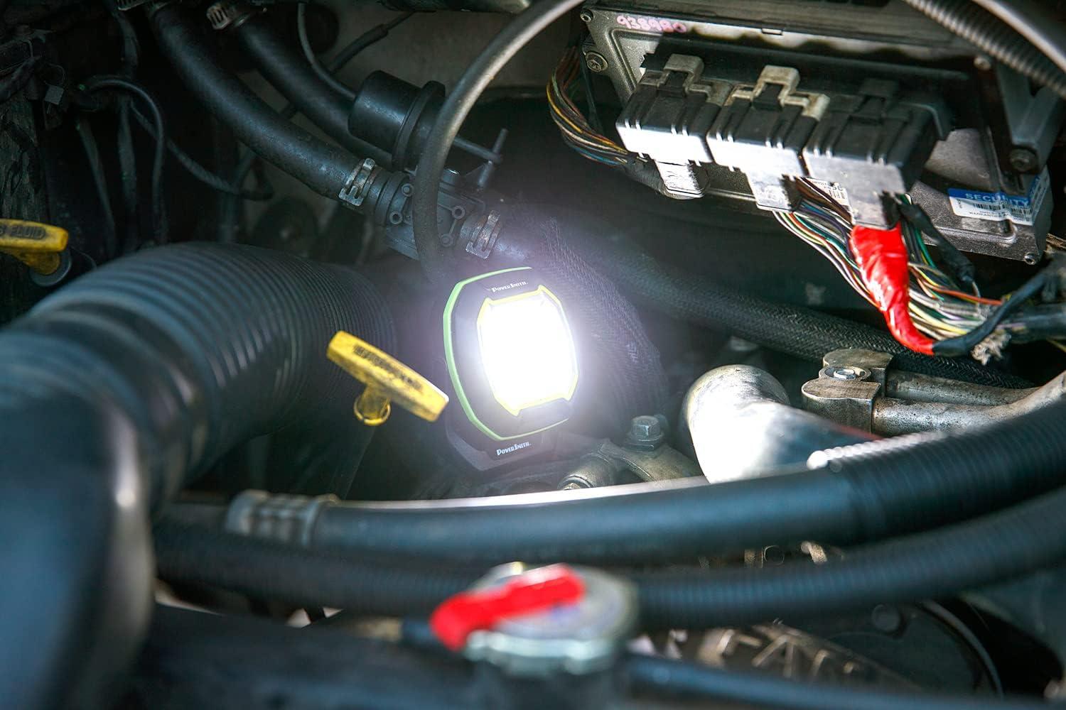 PowerSmith 800 Lumen Rechargeable Hand-Held Flashlight, LED Spot and Flood Light