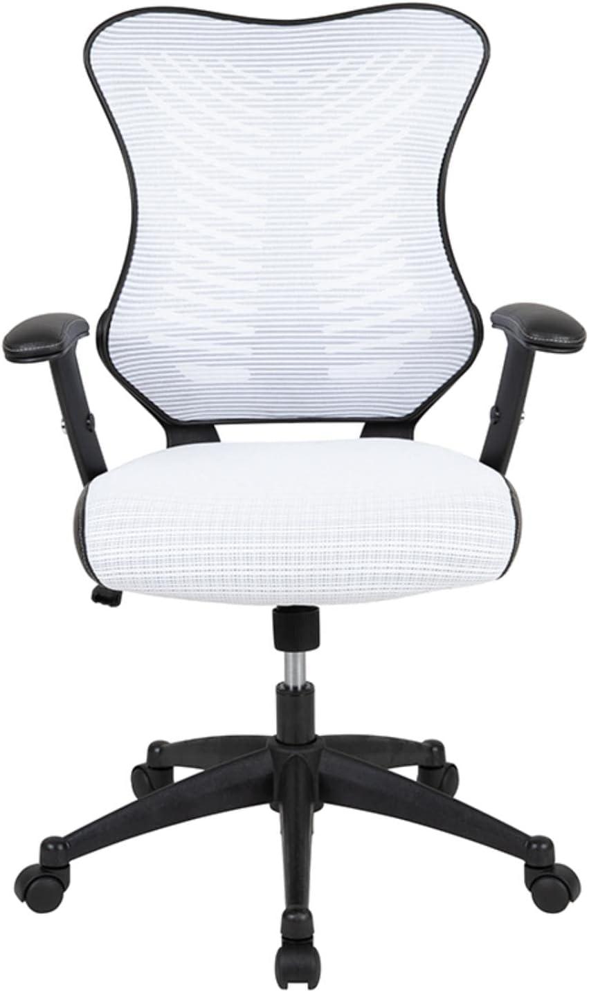 Flash Furniture High Back Designer Mesh Executive Swivel Ergonomic Office Chair with Adjustable Arms