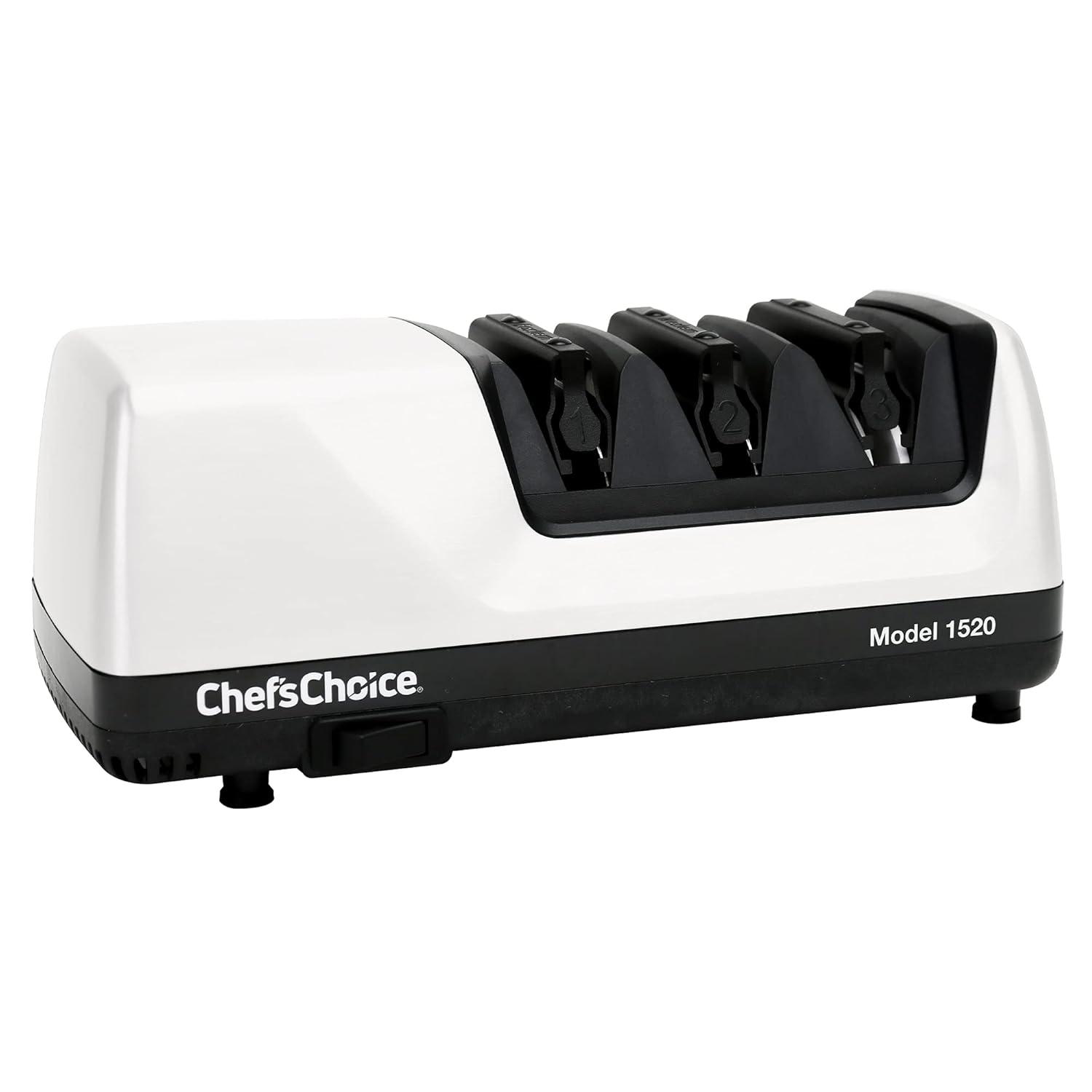 Chef'sChoice Chef'sChoice Model 15XV Professional Electric Knife Sharpener, 3-Stage 15-Degree Trizor