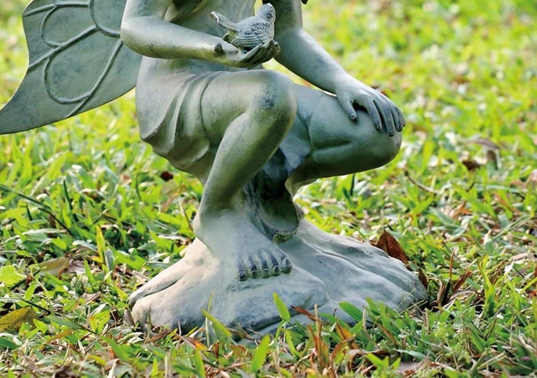 Green Vista 26" Fran the Fairy Garden Statues, Decorative