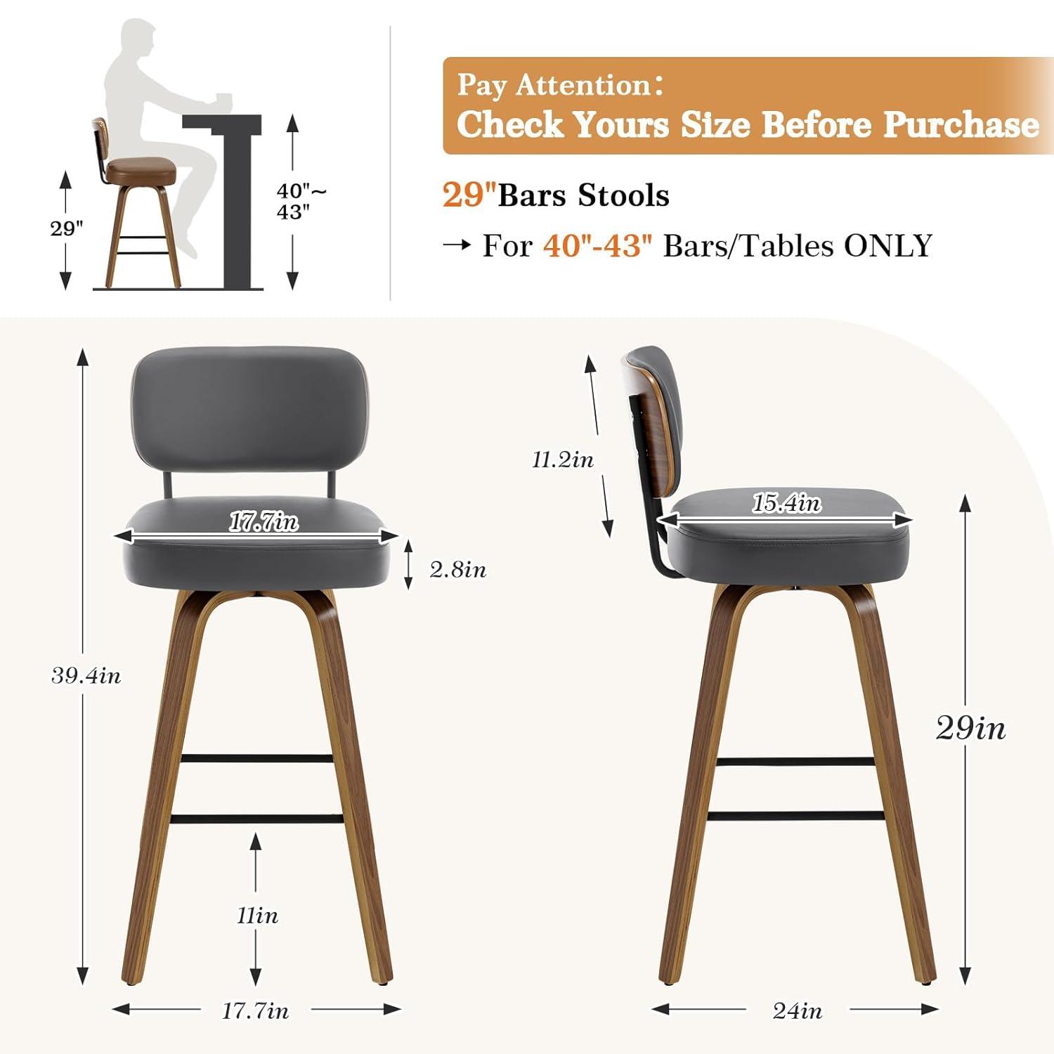 Corrigan Studio® Logreira Swivel Upholstered Counter & Bar Height Stool (Set of 2)