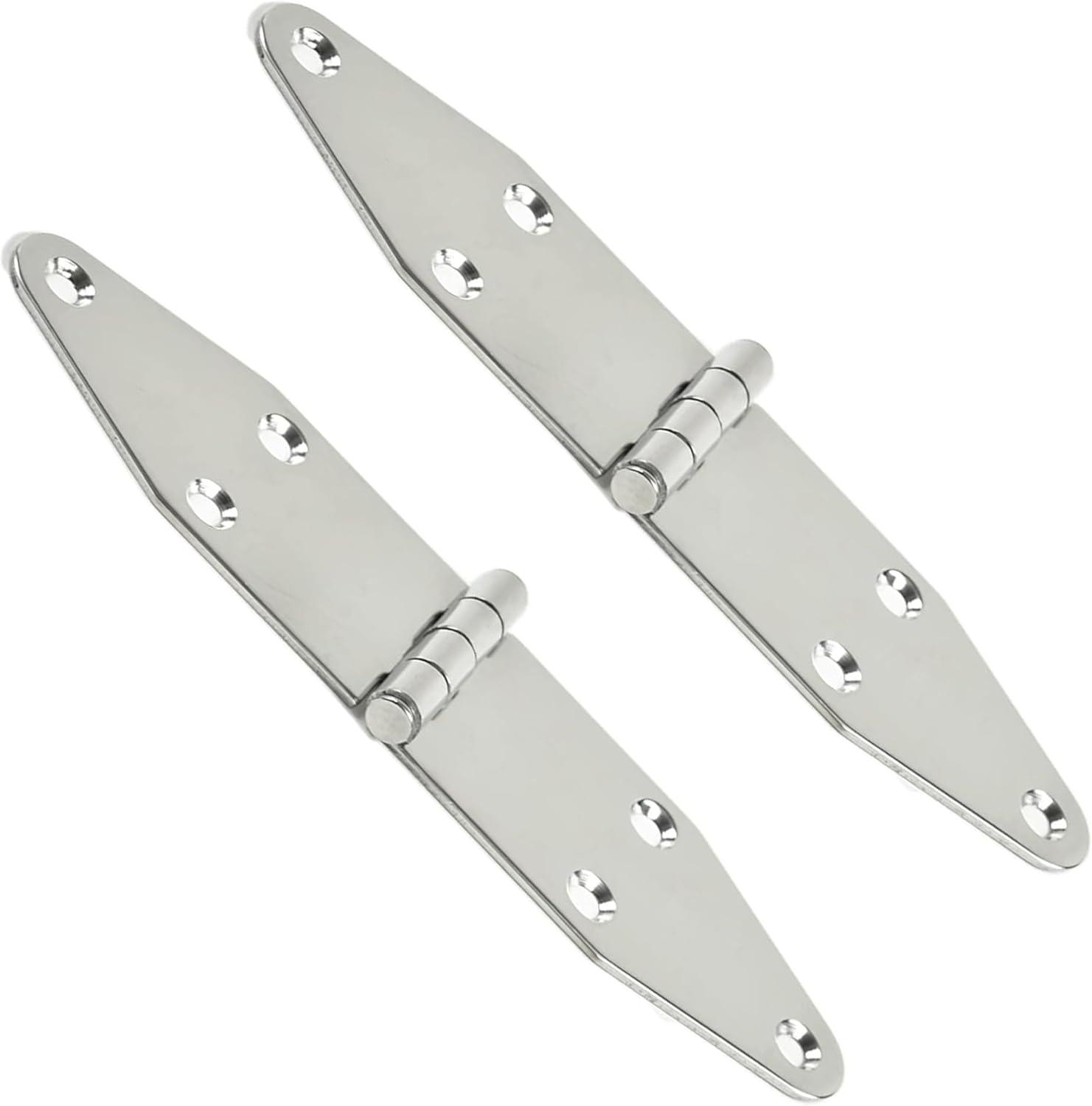 Marine City Pair of Stainless-Steel Marine Hatch Strap Hinge7-1/4" 1-5/8"