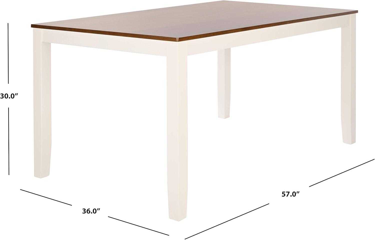 Silio Rectangle Dining Table  - Safavieh