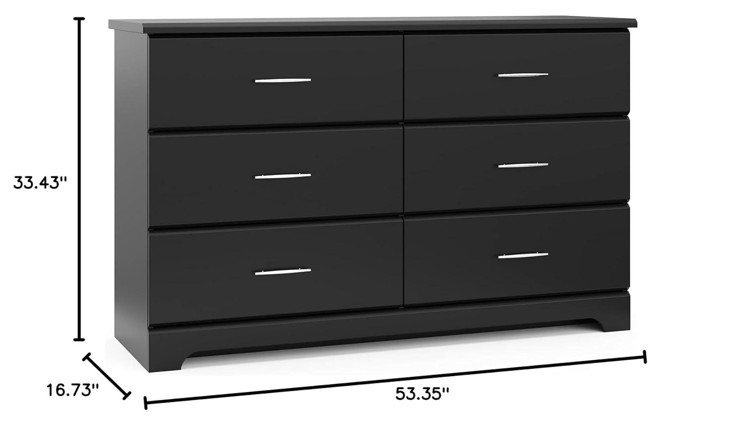 Brookside 6 Drawer Double Dresser