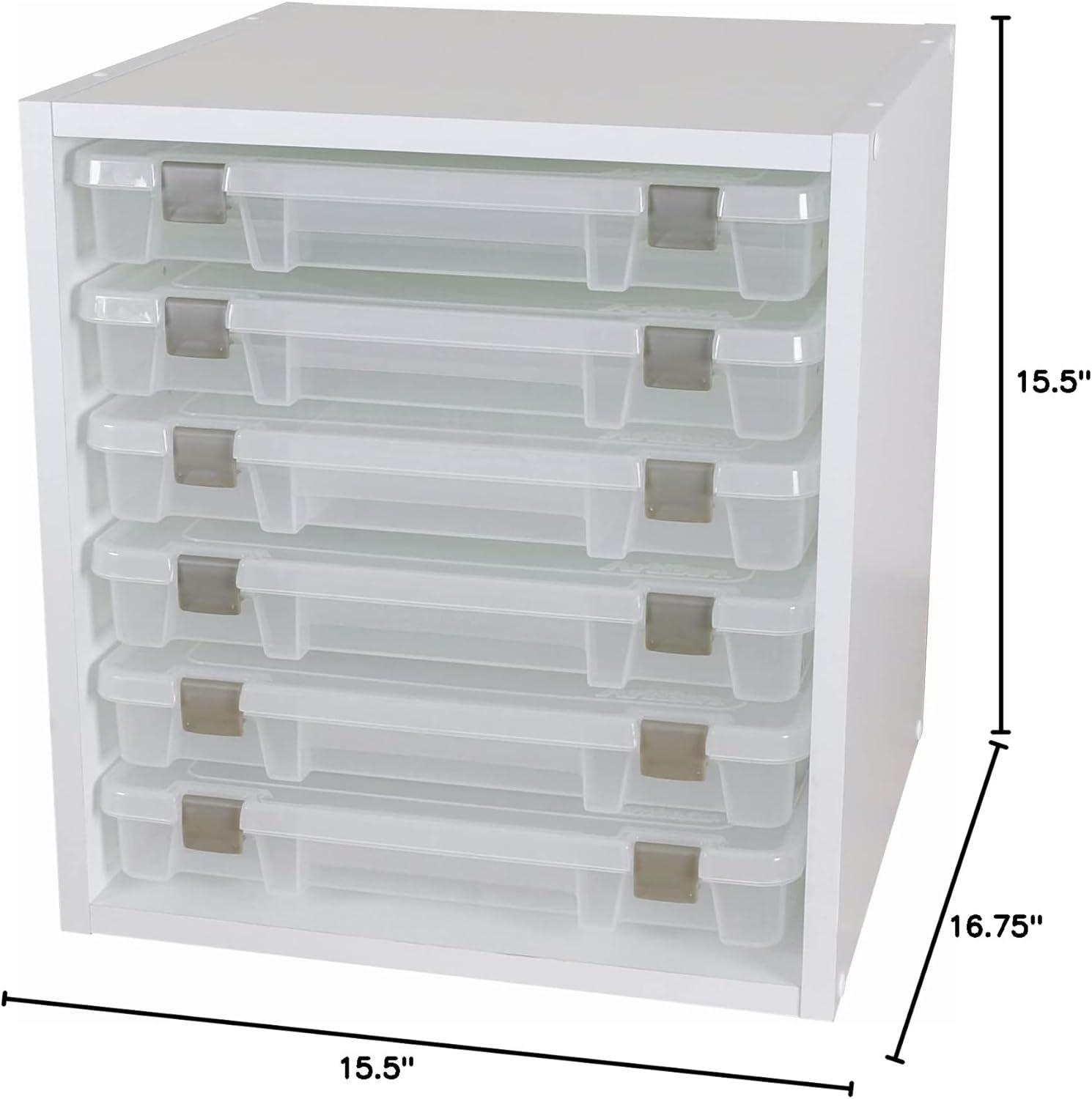 ArtBin 6855SC ArtBin Super Satchel Cube - Empty-15.5''X16.75''X15.625'' White