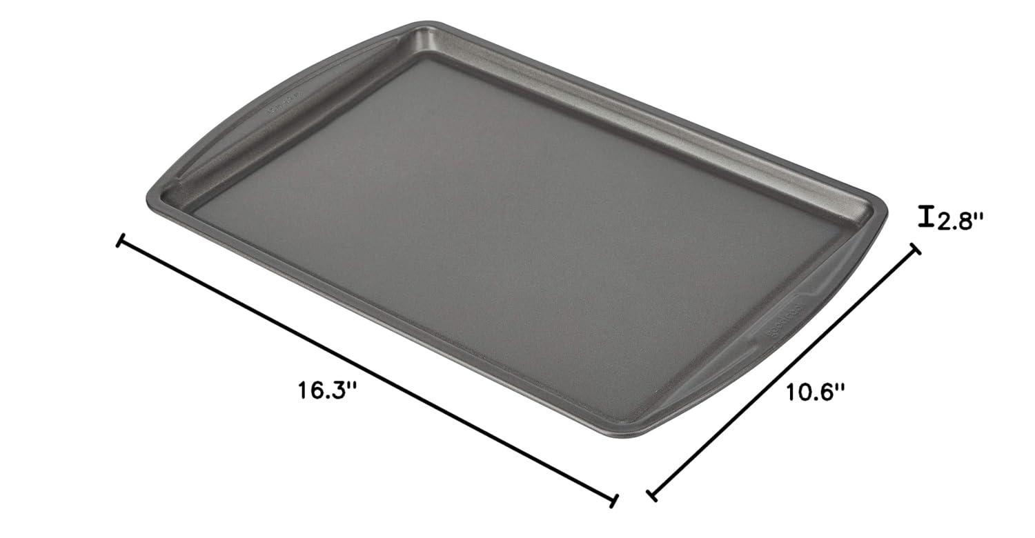 Goodcook Scratch-Resistant Nonstick Coating Baking Sheet, 13 Inch x 9 Inch,1 Pack