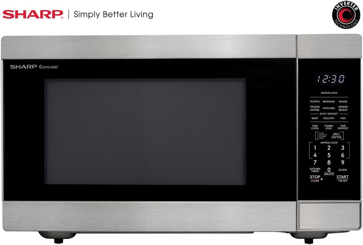 2.2 cuft 1200W Countertop Microwave Oven