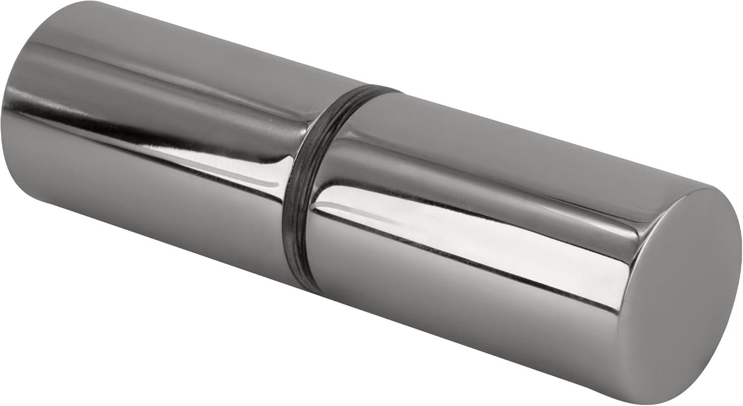 CRL SDK112CH Polished Chrome Cylinder Style Back-to-Back Shower Door Knobs