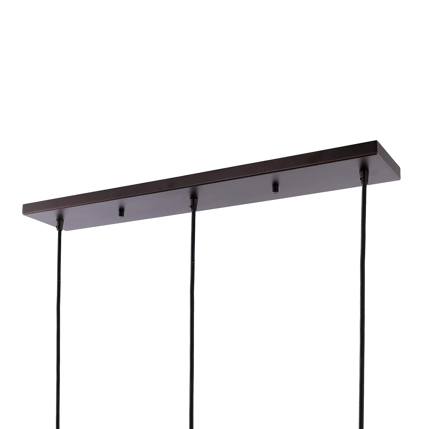 Jonathan Y Ibiza Island Seagrassmetal Bohemian Coastal Led Pendant