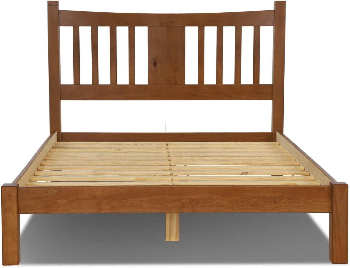 Shaker Solid Wood Slat Bed
