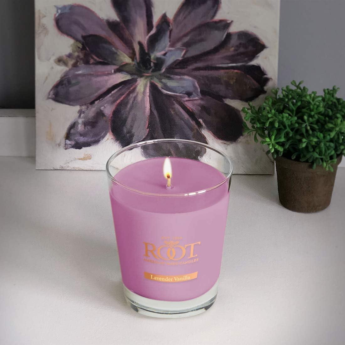 Lavender Vanilla Scented Jar Candle