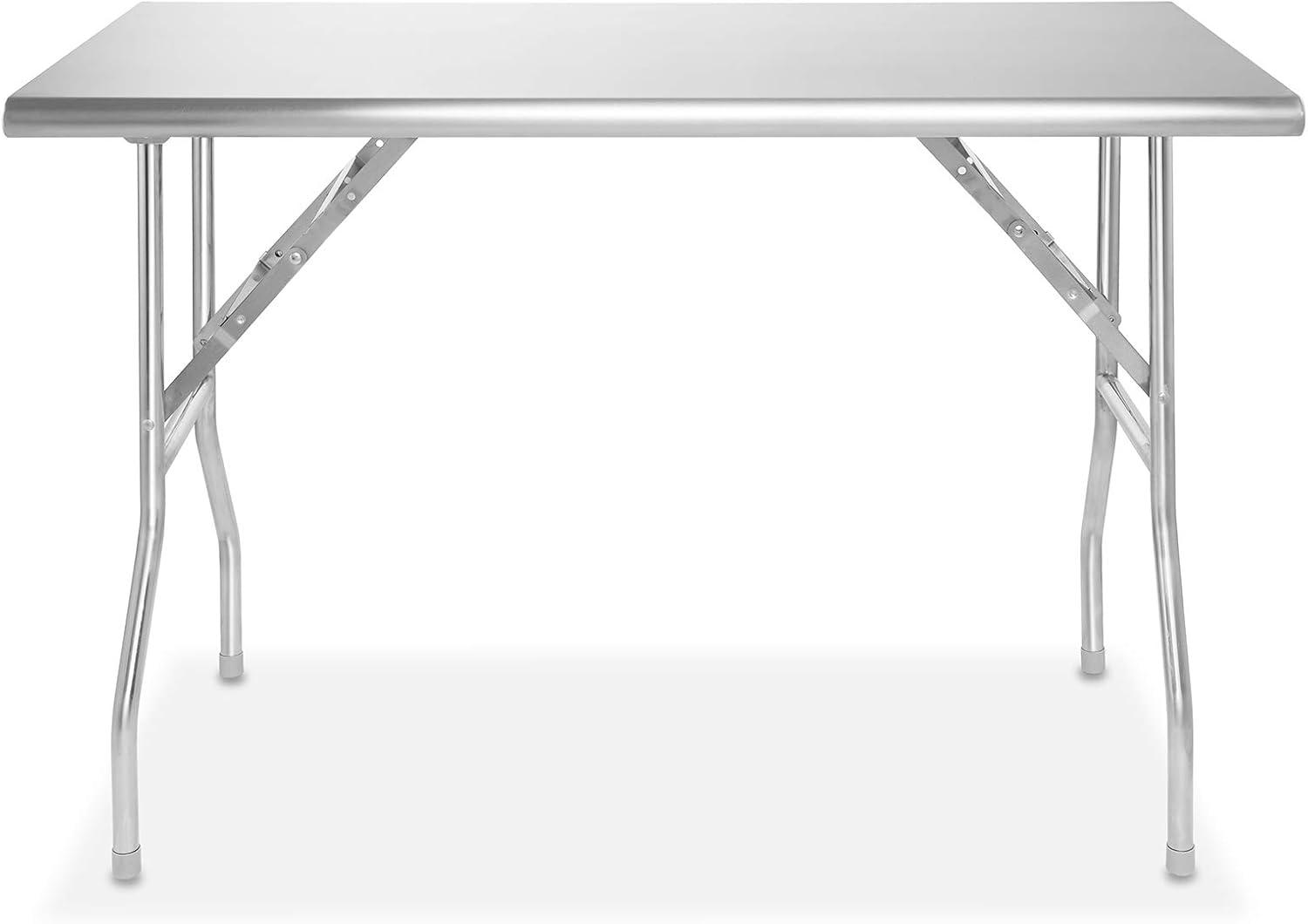 GRIDMANN Stainless Steel 48'' L x 24'' W x 31'' H Work Tables