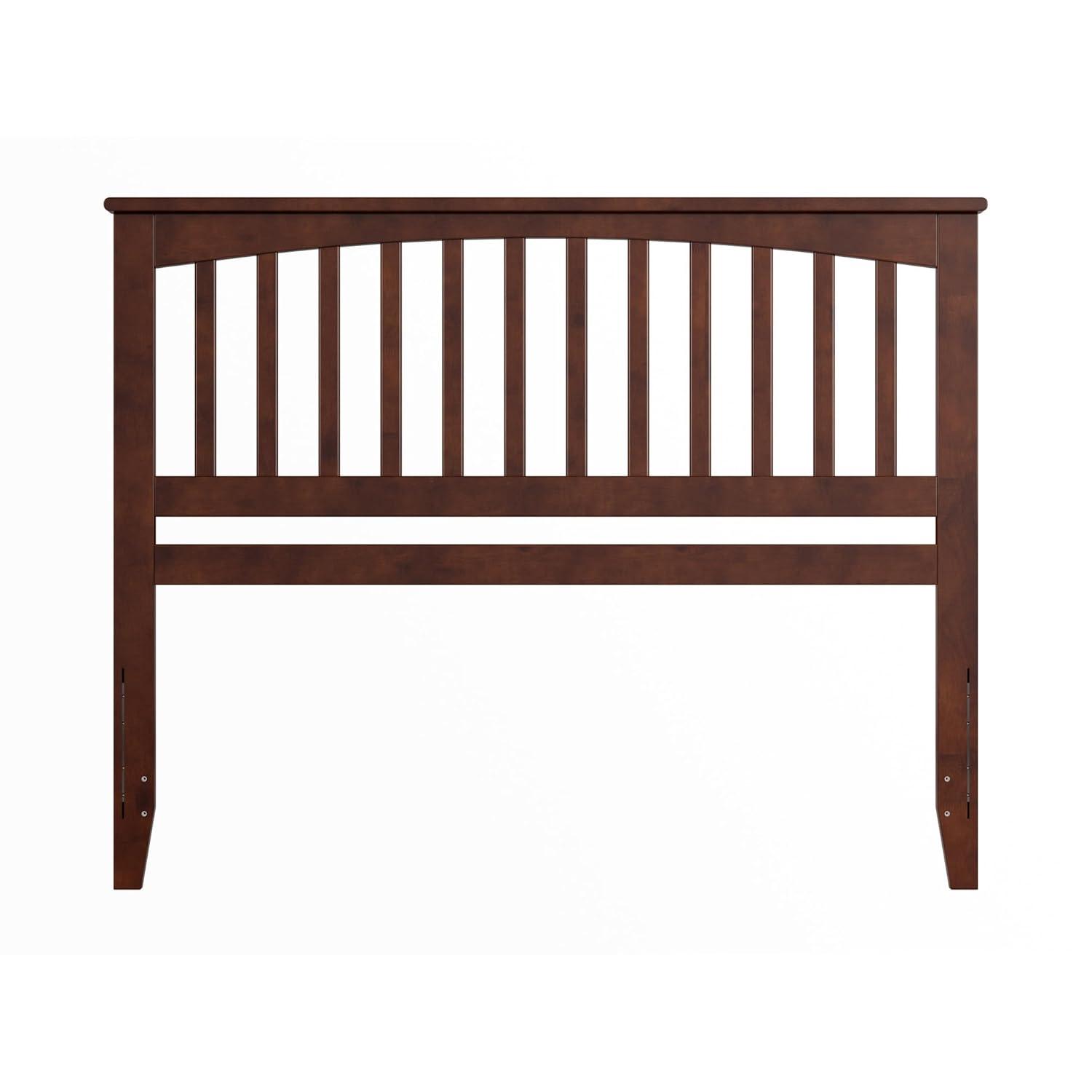 AFI Furnishings Mission Queen Headboard with Turbo Charger in Walnut