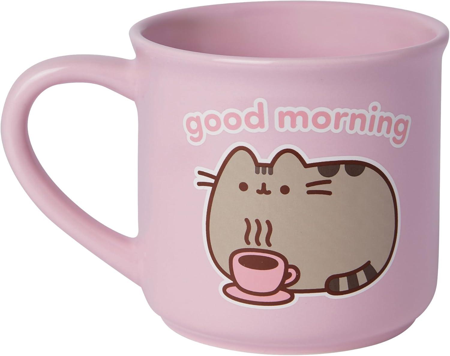 Pusheen Good Morning Coffee Mug, 18oz