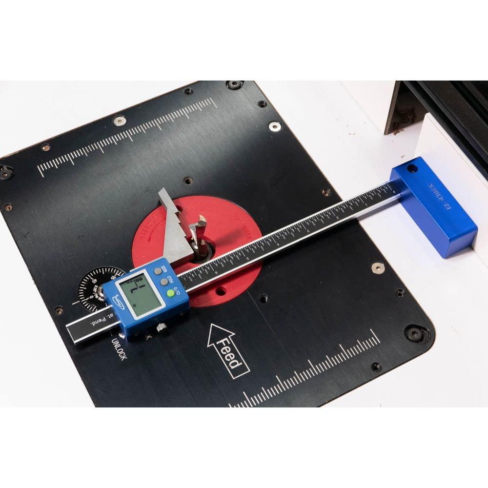 iGaging Digital 5" Height Gauge EZ-Check for Woodwork Router and Table Saw Adjustment