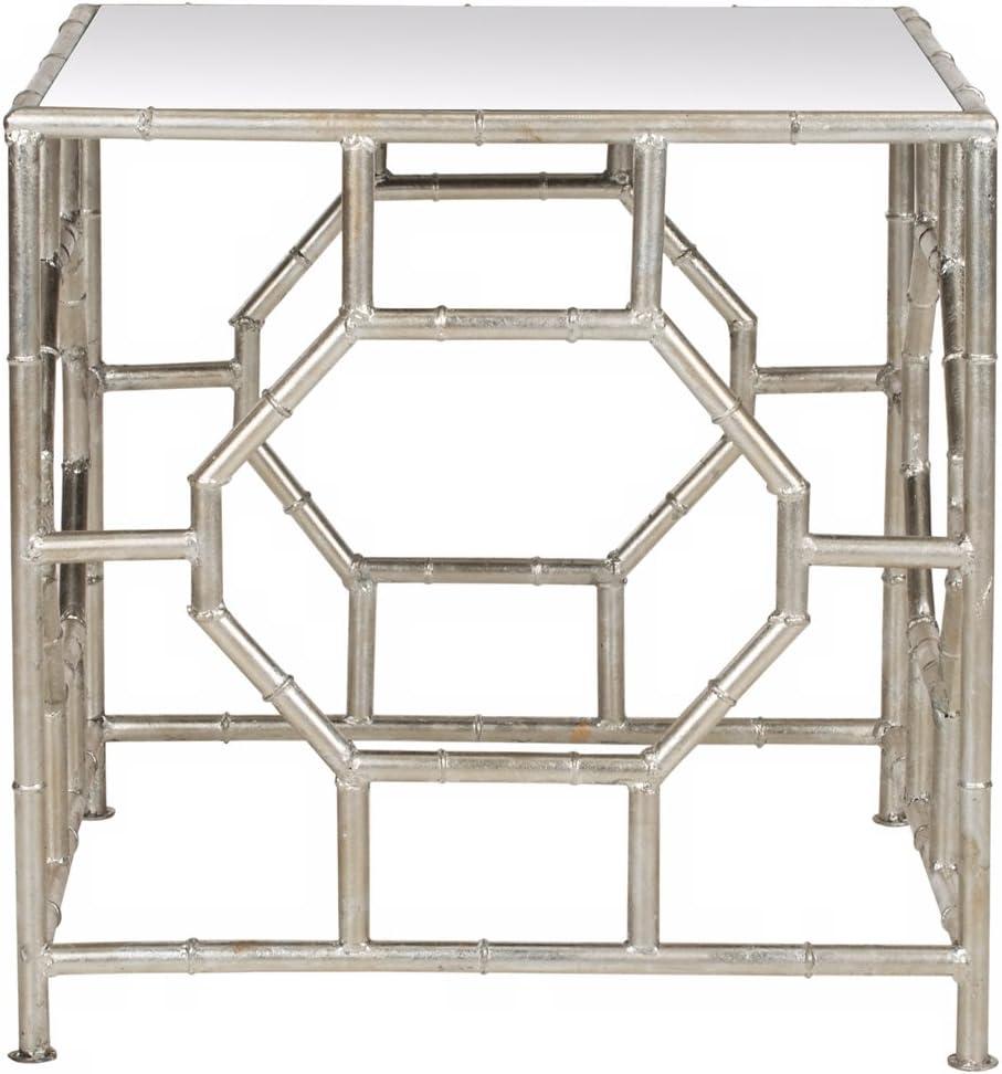 Rory Accent Table - Silver/Mirror - Safavieh.