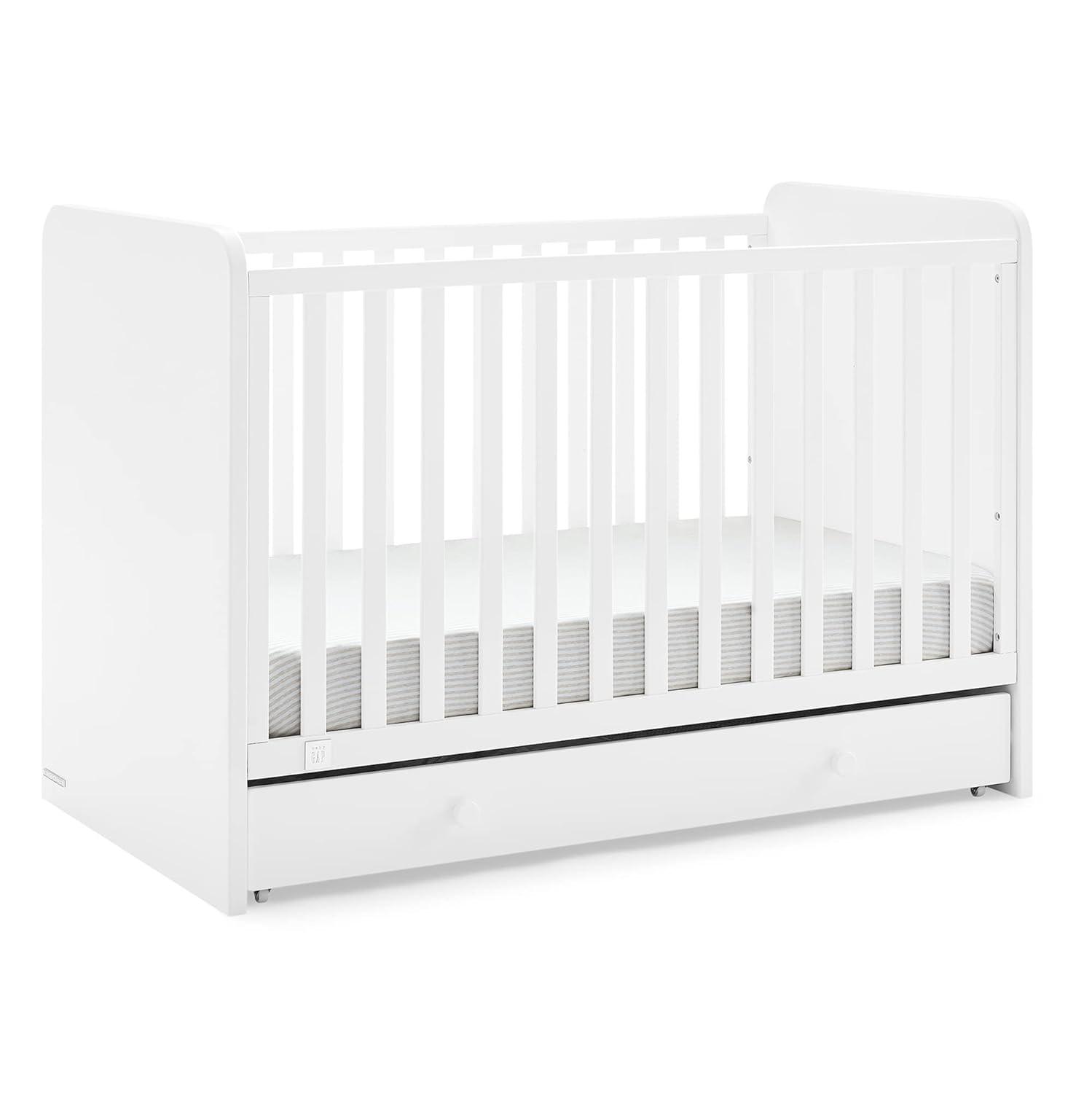 BabyGap by Delta Children Graham 4-in-1 Convertible Crib with Storage Drawer - Greenguard Gold Certified