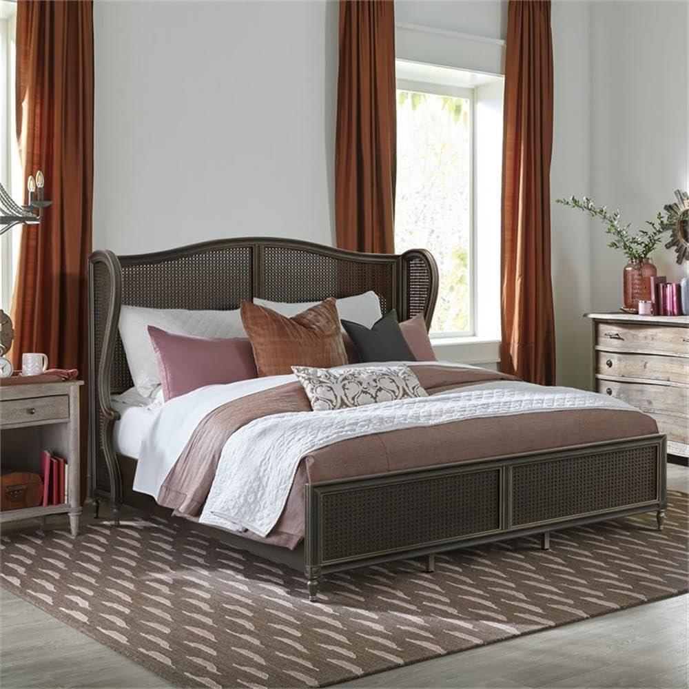 Gia Wingback Bed
